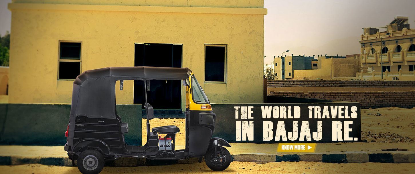 The World Travels in Bajaj RE